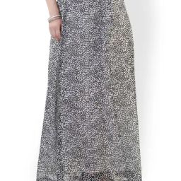 Belle Fille Black & White Printed Skirt-picture-21