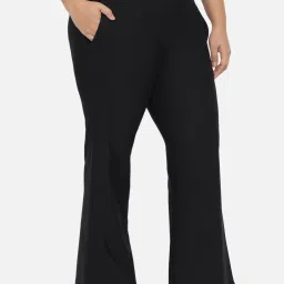 Amydus Black Regular Fit Pants image 4