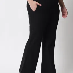 Amydus Black Regular Fit Pants image 3