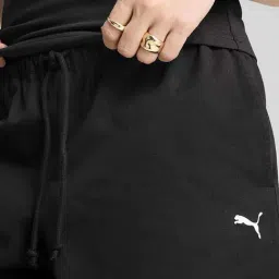 Puma Black WARDROBE ESS High Rise Relaxed Fit Short image 4