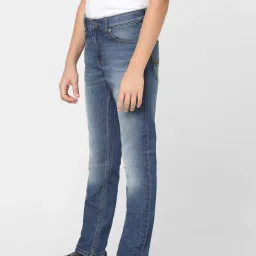 Jack & Jones Junior Blue Solid Jeans image 3