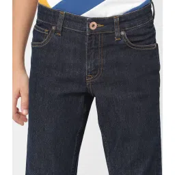 Jack & Jones Junior Dark Blue Solid Jeans image 5