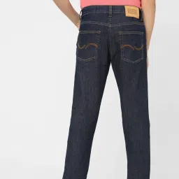 Jack & Jones Junior Dark Blue Solid Jeans image 2