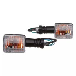 Uno Minda TD-5009FL Amber Lens Blinker Lamp Assembly Front LH for Hero Splendor Pro (Set of 2 Pcs)-picture-31