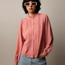 Only Peach Lace Top image 1