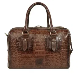 Hidesign Tan Medium Duffle Bag image 4