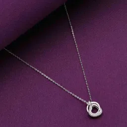 Kai Jewel Sterling Silver A Hearty Circle Of Love Casual Chain Necklace image 1