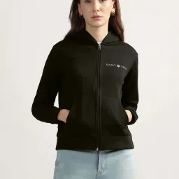 Gant Black Cotton Sweatshirt image 1