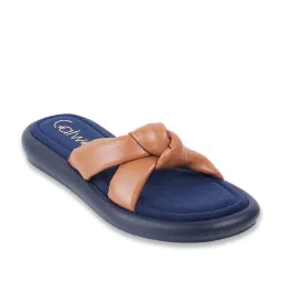 Catwalk Women's Tan Casual Sandals image 1