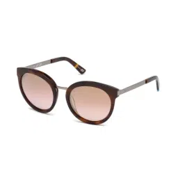 WEB EYEWEAR Brown Cat Eye Sunglasses Designed in Italy image 2