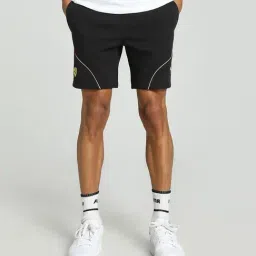 Puma Scuderia Ferrari Motorsport Black Regular Fit Sports Shorts-picture-27