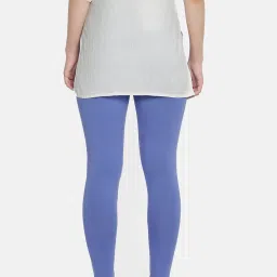 Dollar Missy Red & Blue Cotton Leggings - Pack of 2 image 2