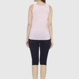 Vimal Jonney Pink Graphic Print Pajama Set image 2