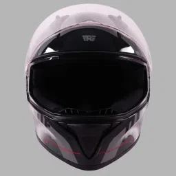 Royal Enfield Black Hard Polycarbonate Plastic Roadster Geo Camo Face Helmet image 1