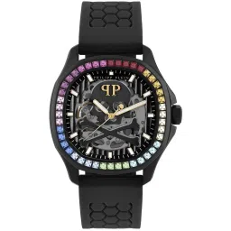 PHILIPP PLEIN PWRAA1023 SKeleton Spectre Analog Watch for Men image 1