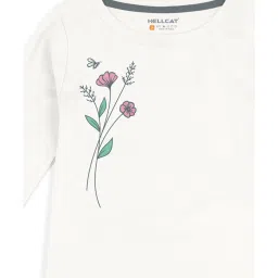 HELLCAT White & Pink Printed T-Shirt (Pack Of 2) image 4