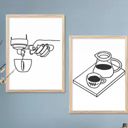 WALLLANE Brown Wood Wall Art-picture-26