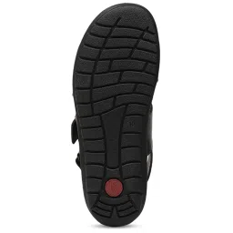 Hush Puppies by Bata Men's Dark Brown Back Strap Sandals image 4