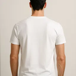 Chombooka Men Regular Fit Cotton Tshirts image 3