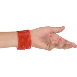 1ST TIME Set Of 24 Glass Bangles image 5