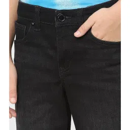 Jack & Jones Junior Boys Black Solid Shorts image 5