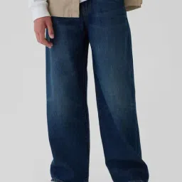 GAP Boys Blue Cotton Solid Jeans-image-19