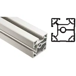 FlexLink Silver Aluminium Profile Strut 44 x 44 mm 11 mm Groove 2000 mm Length, XCBL 2X44 T2-image-97