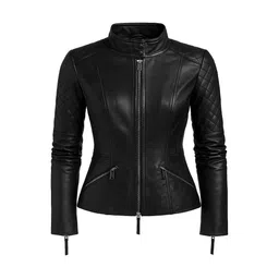 NOORA Women Leather Leather Jacket-image-69