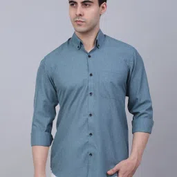 Jainish Grey Regular Fit Shirt image 1