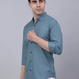 Jainish Grey Regular Fit Shirt image 3