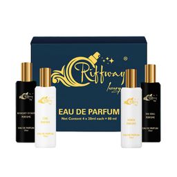riffway Set Of 4 Bouquet Of Days- Cube- The King- Venus Eau De Parfum- 20 ml Each-picture-28