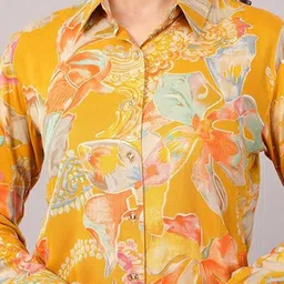 Fihana Printed Shirt & Trousers Co-Ord Set image 5