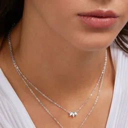 MINUTIAE Brass Gold-Plated Layered Necklace image 5