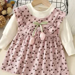 LULU & SKY Floral Print Fit & Flare Dress-picture-50