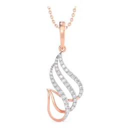 Joyalukkas 18 Kt Gold & Diamond Pendant with Chain-image-58
