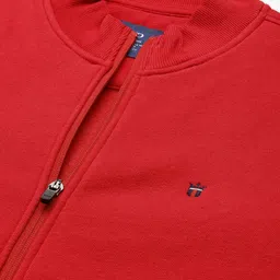 Louis Philippe Sport Men Red Sweatshirt image 2