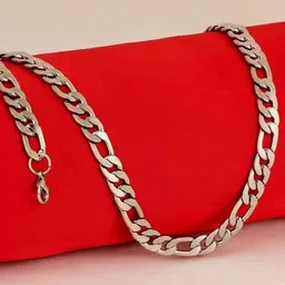 Heer Collection Unisex Stainless Steel Necklace image 3