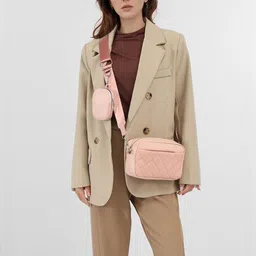 CORSICA Striped PU Bucket Handheld Bag-picture-44