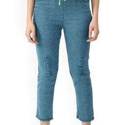 COUTUME COLLECTIONS Women Regular Fit Mid-Rise Light Fade Stretchable Jeans-image-85
