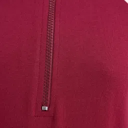 Ollington St. Wintwear Sweatshirt With Zipper Opening And Joggers Set- Maroon image 5