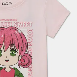 R&B Print Cotton Top image 4