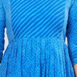 FEMARY Women Ethnic Motifs Print Maternity Gown image 3