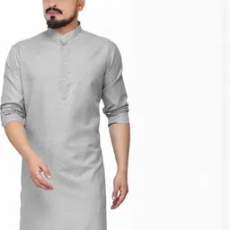 ANUJ FASHION Men Blended A-Line Kurtas-image-96
