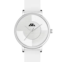 VIRAKTI Women Brass Dial & Leather Wrap Around Straps Analogue Watch image 3