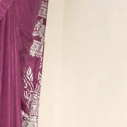 KALINI Floral Silk Blend Bagru Saree image 5