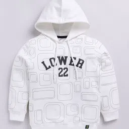 Ginie Boys Typography Printed Hooded Sweatshirt-picture-24