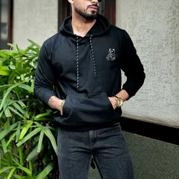 SZN Men Printed Hooded Sweatshirt-image-89