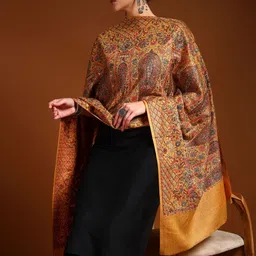 Pashmoda Women Ethnic Motifs Embroidered Shawl image 2