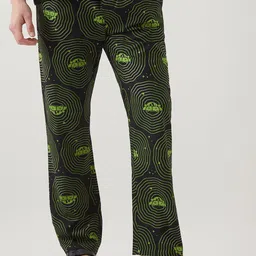 Bewakoof All Over Printed Mid Rise Lounge Pants-picture-24
