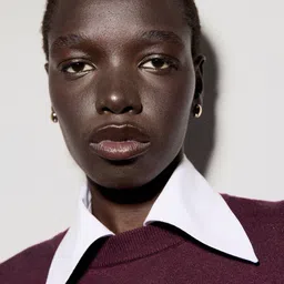 MANGO Round Neck Relaxed Fit Pullover image 4